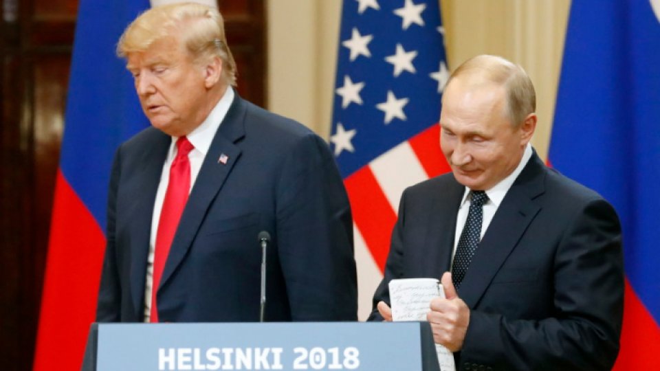 După ce SUA a anunţat noi sancţiuni, Trump îi trimite o scrisoare lui Putin