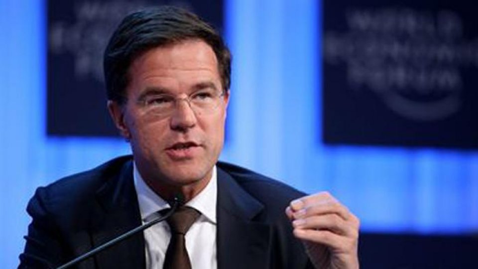 Dutch Prime Minister Mark Rutte on official visit to Bucharest 