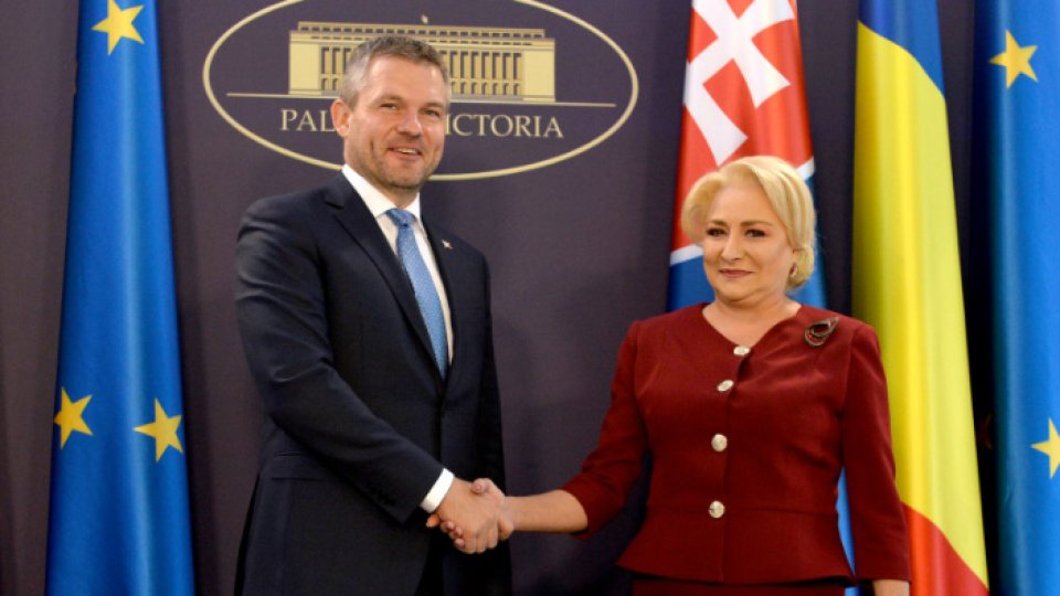 Romanian and Slovak Prime Ministers discuss future Romanian EU Presidency