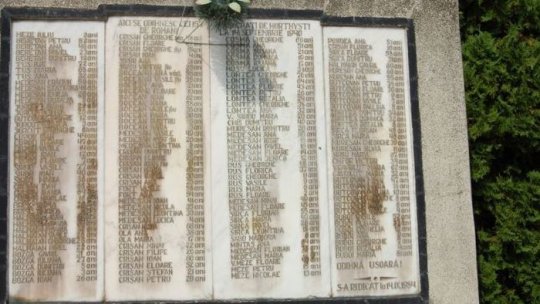 Comemorarea victimelor masacrului de la Ip, judeţul Sălaj