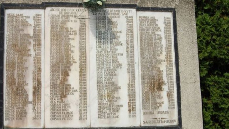 Comemorarea victimelor masacrului de la Ip, judeţul Sălaj
