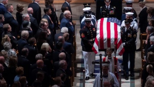Funeralii pentru senatorul republican John McCain