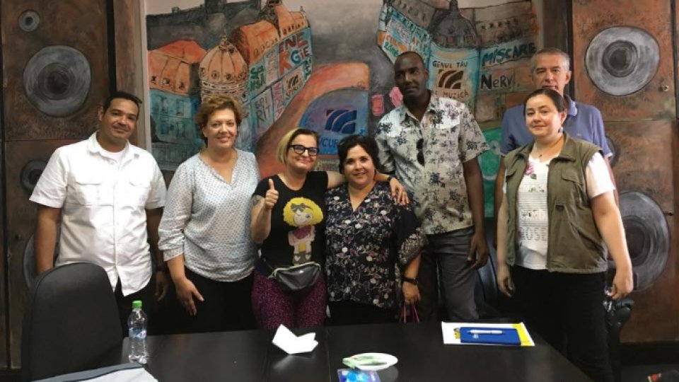Cuban delegation on working visit at Radio Romania