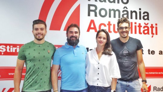Vasile Oșean, Ionuț Olteanu, Monica Mânicuță și Alex Diaconu la RRA