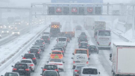 ”Plan de catastrofă”, declanșat în Germania din cauza ninsorilor