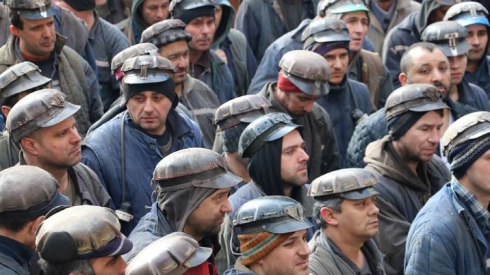 Protestul minerilor de la Complexul Energetic Oltenia continuă