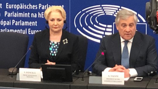 Antonio Tajani "unconditionally supports Romania’s EU Council Presidency"