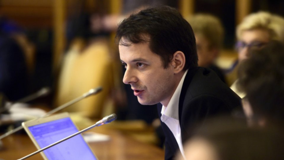 Deputatul USR, Cristian Seidler a citit în plen moțiunea de cenzură