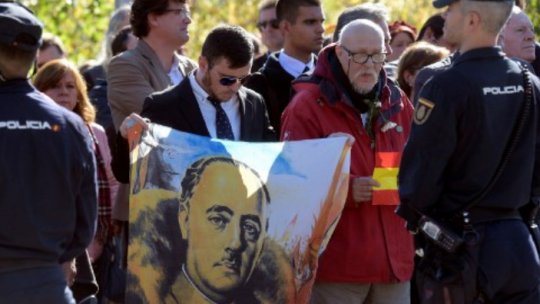 Reînhumarea osemintelor dictatorului spaniol Franco