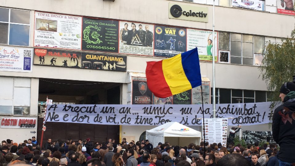 Marş de comemorare în Bucureşti la 4 ani de la tragedia #COLECTIV
