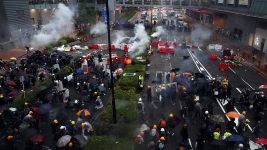 Donald Trump, crede într-o rezolvare 'paşnică' şi 'umană' la Hong Kong