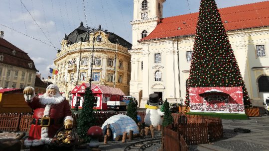 Vineri seară se deschide Târgul de Crăciun de la Sibiu