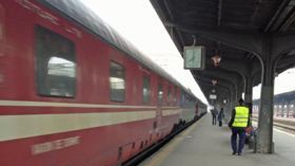 Tren deraiat la Bârzava, judeţul Arad