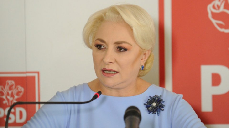 Viorica Dăncilă a votat la Colegiul Naţional Sfântul Sava din Bucureşti