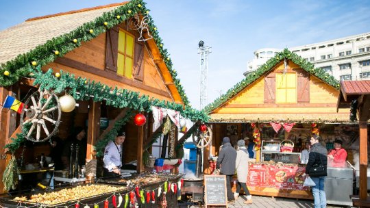 Se deschide Târgul de Crăciun în Piaţa Constituţiei din Bucureşti