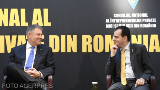 Preşedintele şi premierul, prezenţi la Topul Naţional al Firmelor Private