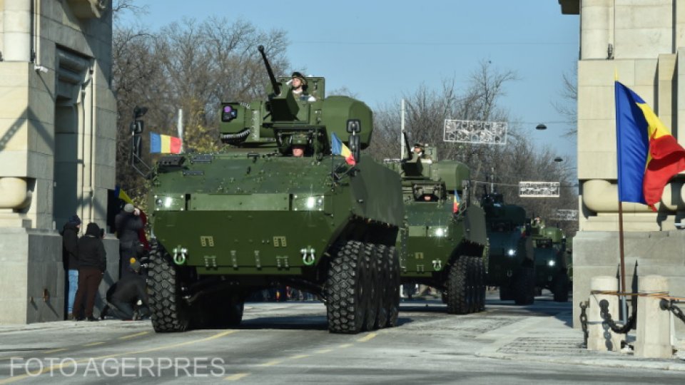 Atmosferă emoţionantă la Parada Militară Naţională de la Bucureşti