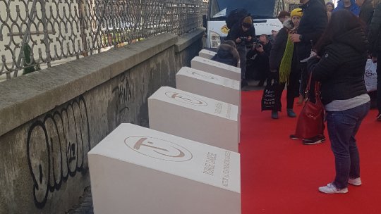 A fost inaugurată "Aleea Comediei"