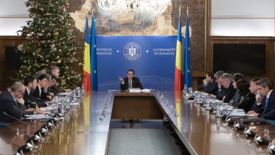 Romanian Government to assume responsibility in Parliament for three bills