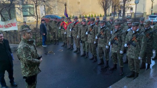 Ceremonie în memoria eroilor Revoluției la monumentul de la Radiodifuziune