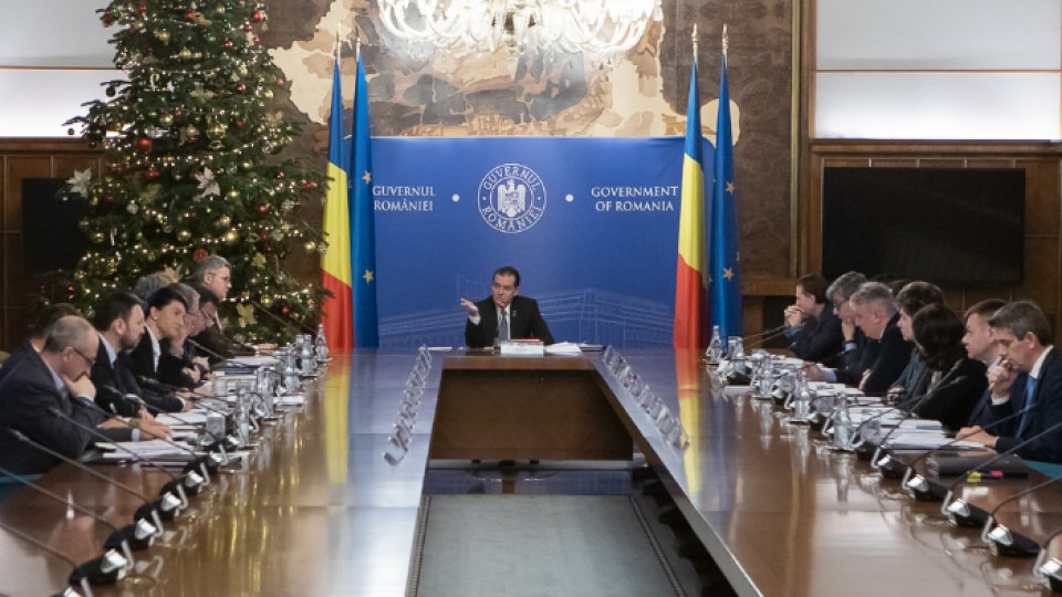 Guvernul discută proiectul bugetului