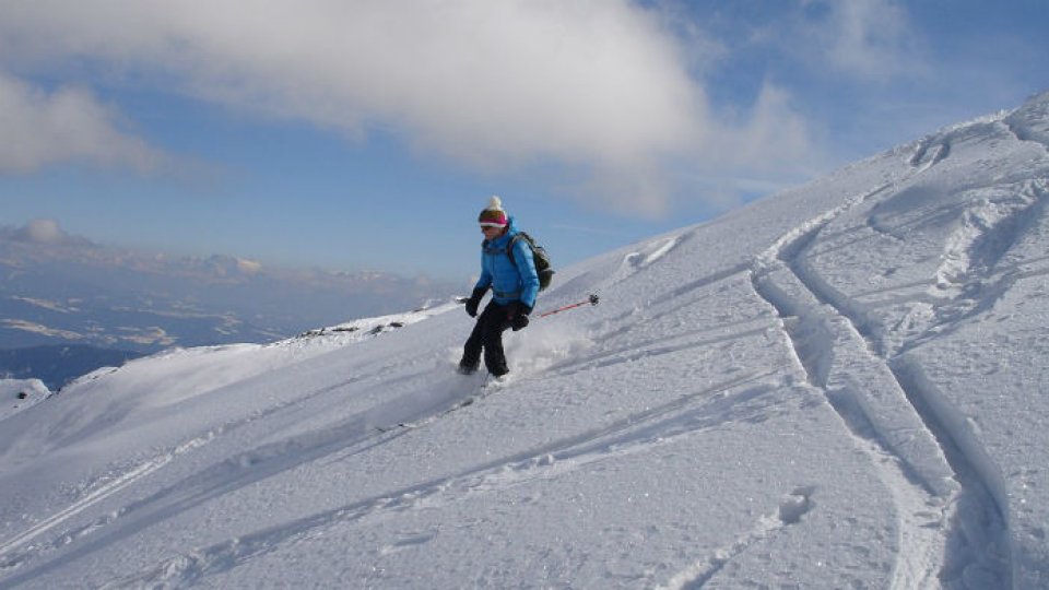 Ski slopes in Romania