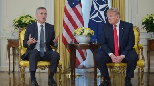 Întâlnire Trump-Stoltenberg la summitul NATO de la Londra