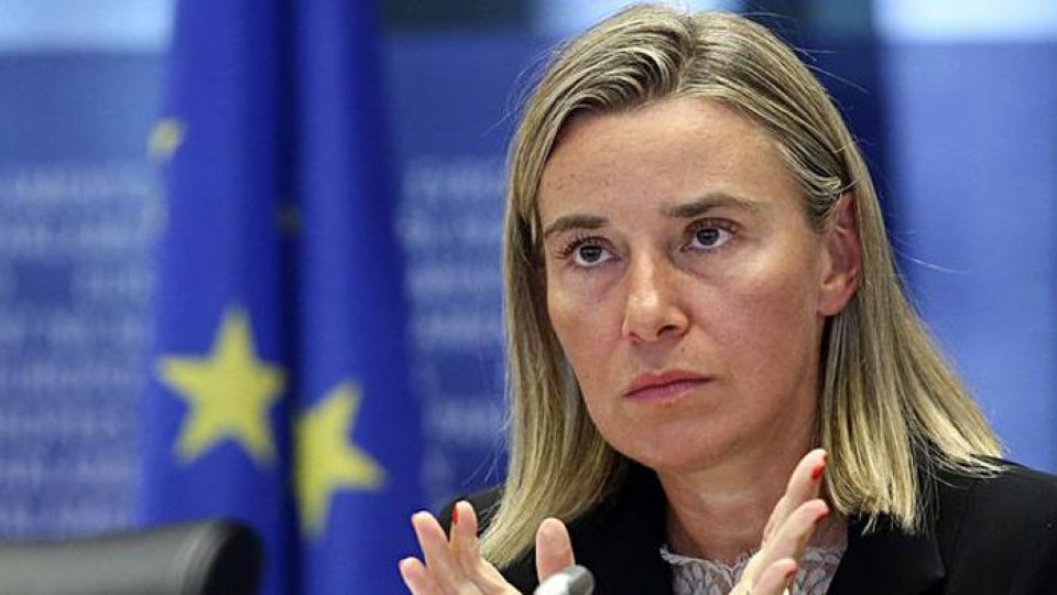 Secretarul de stat al SUA se întâlneşte cu Federica Mogherini