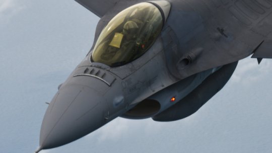 F16 aircraft of Romanian Army in Air Police Brigade Missions as of March