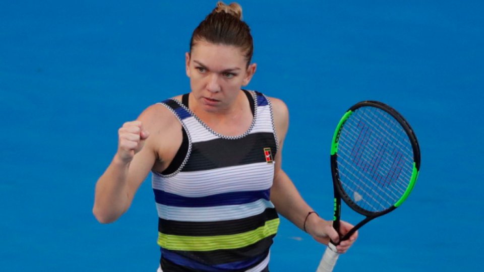 Simona Halep s-a calificat în sferturi la Dubai
