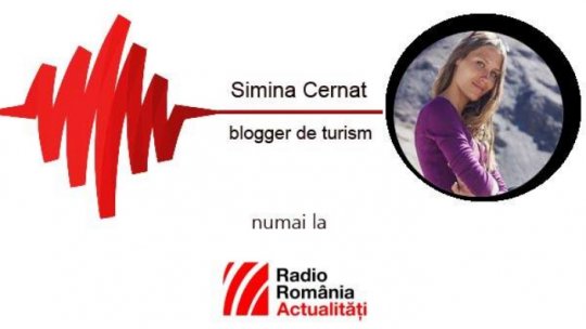 Simina Cernat, blogger de turism, la RRA