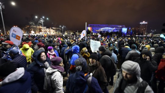 Protests across Romania against changes in Laws of Justice