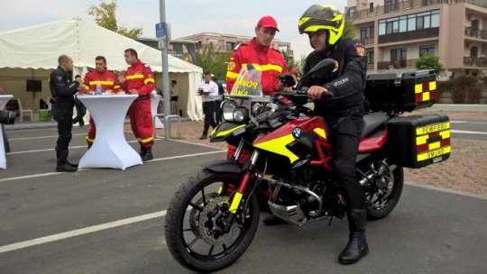 Paramedicii cu motociclete SMURD și-au reluat activitatea în București