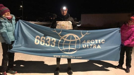 Vlad Crișan Pop a câștigat cursa scurtă la maratonul Ultra Arctic 6633