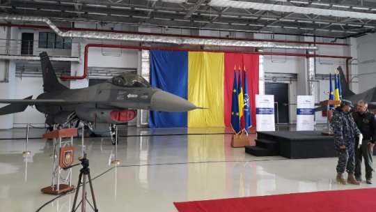 12 avioane F-16 încep misiunile de poliţie aeriană sub comandă naţională