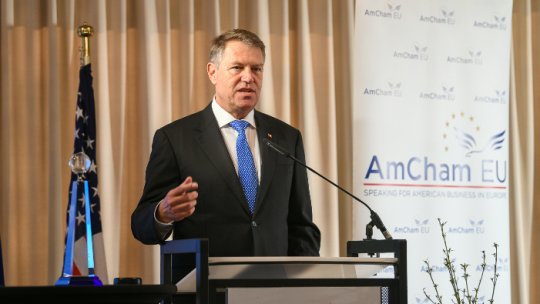 Președintele Iohannis la Conferinţa anuală transatlantică de la Bruxelles