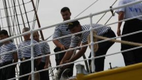 Miting al marinarilor români pt susţinerea protestului anunţat la Bruxelles