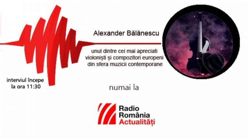 Alexander Bălănescu în Clubul Prietenilor de la 10