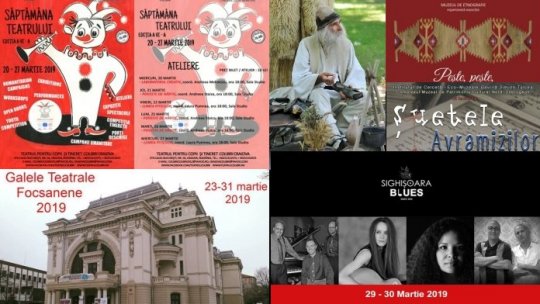 CALENDAR CULTURAL 23 - 29 martie 2019