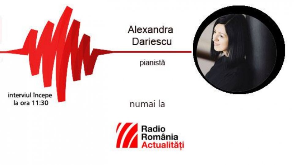 Pianista Alexandra Dariescu: Când îmi propun ceva reușesc!