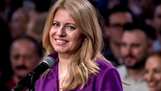 Zuzana Čaputová, prima femeie-preşedinte din istoria Slovaciei