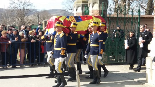 Ceremonie pentru reînhumarea rămășițelor Regelui Carol al II-lea