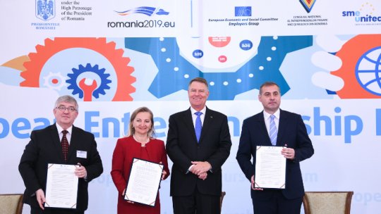 K. Iohannis: România de mâine va fi România antreprenorială