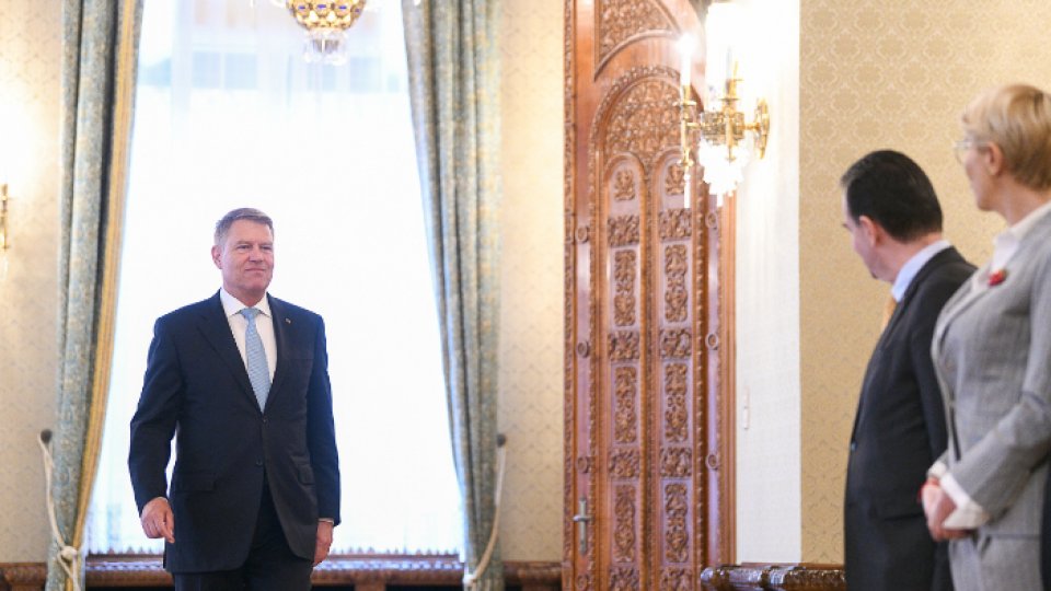 Preşedintele Klaus Iohannis a criticat PSD după consultările cu partidele