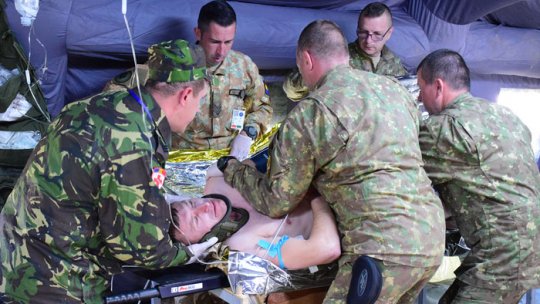 Cel mai mare exerciţiu militar medical din istoria NATO