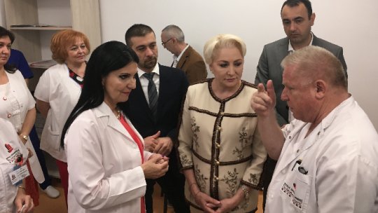 Vizita premierului la Spitalul Judeţean de Urgenţă din Baia Mare
