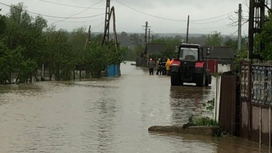 Inundaţii în nordul Moldovei