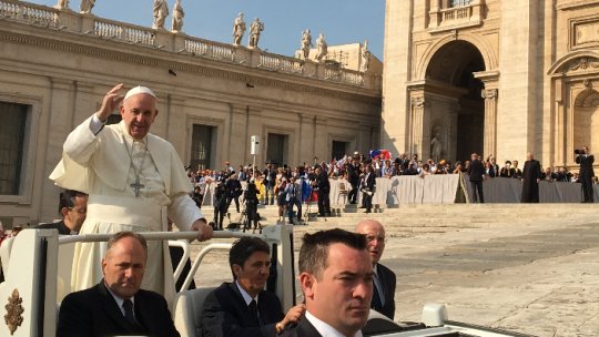 Prezenţa Papei Francisc în România "reprezintă un semn de unitate"