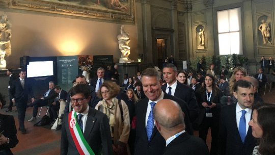 Conferința Starea Uniunii Europene, la Florenţa