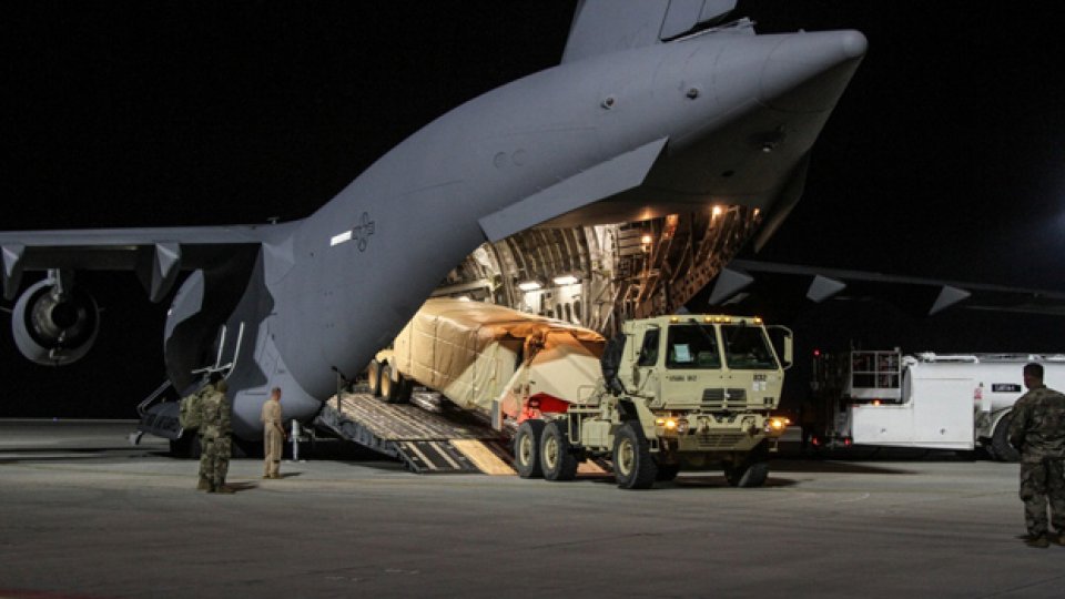 US Army THAAD system arrives in Romania for temporary deployment